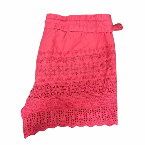 LOFT Eyelet Lace Drawstring Shorts Size Small - Picture 7 of 8